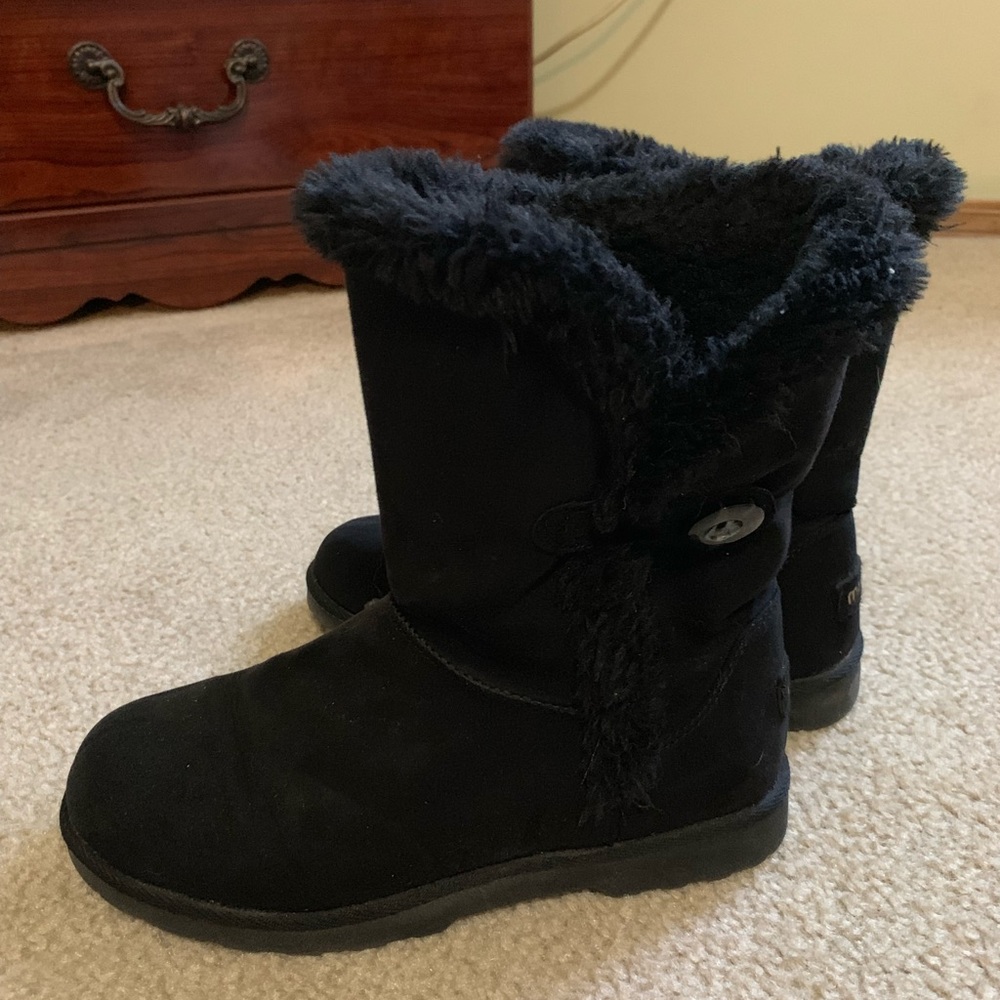 Furry boots